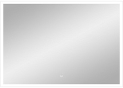 Continent Зеркало Frame White Led 1000x700 – фотография-1