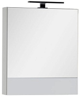 Aquanet Зеркальный шкаф "Верона 58" камерино белый