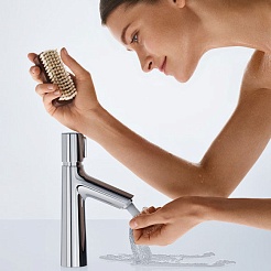 Hansgrohe Смеситель Talis Select S 72042000 для раковины – фотография-4