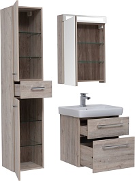 Dreja Мебель для ванны Q MAX 60 дуб кантри – фотография-7