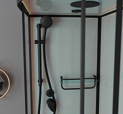 Frank Душевая кабина F412/2L M Black – фотография-2