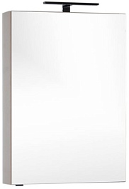 Aquanet Зеркальный шкаф "Алвита 60" капучино – фотография-1