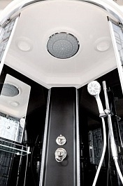 DTO Душевая кабина BМ1590 BLACK с электрикой – фотография-6