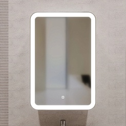 Mixline Зеркальный шкаф Премьер Фиджи 50 R белый – фотография-10