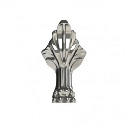 Astra-Form Ванна РОКСБУРГ, литой мрамор, ножки хром – фотография-6