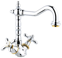 Timo Смеситель Ritz 0143FK Chrome-Gold