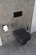 Allen Brau Унитаз подвесной Infinity 4.21011.31 чёрный матовый с крышкой 4.21014.AN – картинка-61