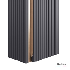 Jorno Шкаф пенал Filoro 33/120 антрацит Fil.04.120/P/A/JR – фотография-13