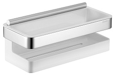 Keuco Полка Collection Moll со стеклоочистителем, белая