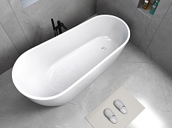 Ceruttispa Акриловая ванна Viva 170x75 СТ9127 – фотография-5