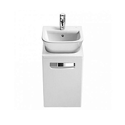 Roca Тумба с раковиной Gap 45 белая пленка – фотография-5