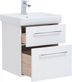 Dreja Тумба с раковиной Q MAX 55 белая – фотография-5