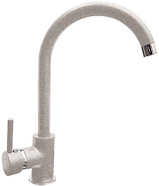 Granfest Смеситель для кухни 7651 серый – фотография-1