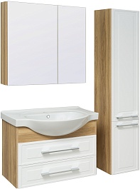 Runo Зеркало Дублин 80 дуб – фотография-3