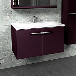  Тумба с раковиной "Concorde 80" махагон – фотография-1