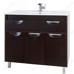 Водолей Мебель для ванной "Габи 120" венге – фотография-2