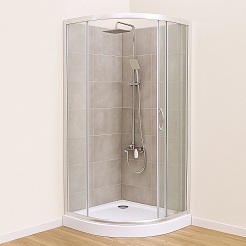 Azario Душевая стойка Florida Square AZ-WSA654232C хром – фотография-2