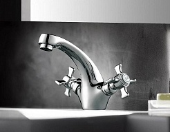 Frap Смеситель для раковины H24 F1024 хром – фотография-2