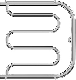 Domoterm Полотенцесушитель водяной Фокстрот 500x600 DMT хром – фотография-1