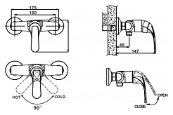 Promo Смеситель для душа Fit F9135188CP-01-RUS – фотография-2