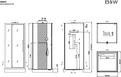Black&White Душевая кабина Galaxy G8022 – фотография-7