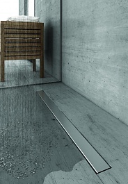 BERGES Wasserhaus Душевой лоток C1 Norma 700 090138 хром матовый – фотография-2