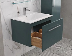 Velvex Тумба с раковиной Posse 65 верде – фотография-4