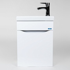 Viant Тумба под раковину Рим 40 подвесная белая – фотография-2