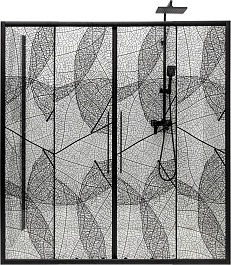 DTO Душевая дверь в нишу FB2 170-190 Black – фотография-3