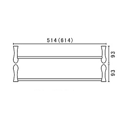 Art&Max Полотенцедержатель Elegant AM-E-1524 – фотография-2