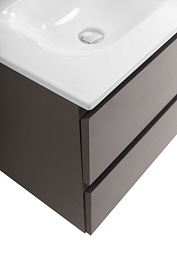 BelBagno Тумба с раковиной Kraft 120-2 подвесная Темно-Серый матовый с раковиной BB-8099-120-2 – фотография-5