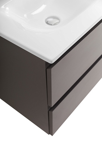 BelBagno Тумба с раковиной Kraft 120-2 подвесная Темно-Серый матовый с раковиной BB-8099-120-2 – картинка-5