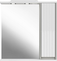 ASB-Mebel Зеркальный шкаф Мирано 75 R слоновая кость