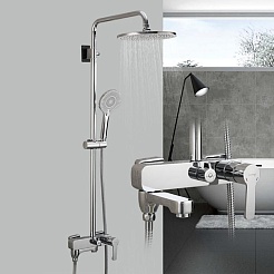 Gappo Смеситель для ванны с душем G2402 хром – фотография-2