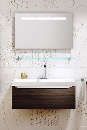 Aqwella Мебель для ванной Верона 80 венге трюфель – фотография-1