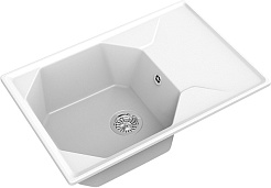 Granfest Мойка кухонная GF-U-740L иней – фотография-1