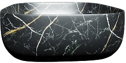 Teymi Раковина накладная Solli 60 Artceramic T50399 черный мрамор – фотография-3