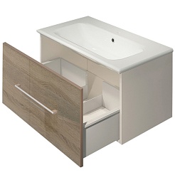 Какса-а Мебель для ванной Спектр 60 дуб – фотография-7