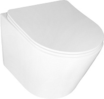Azario Унитаз подвесной Teramo AZ-0053 SP безободковый белый