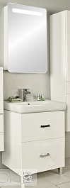 Акватон Мебель для ванной "Америна 70 Н" белая R – фотография-1