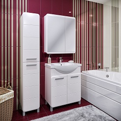 Runo Мебель для ванной Эрика 70 – фотография-5