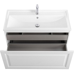 Cezares Тумба с раковиной Giubileo 100 подвесная брашированный ясень – фотография-3