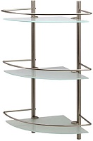 WasserKRAFT Полка стеклянная тройная угловая K-3733 
