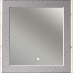 Opadiris Зеркало Луиджи 100 серое матовое – фотография-1