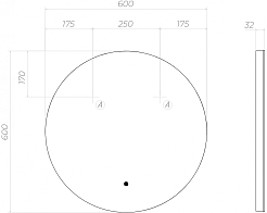 Vigo Мебель для ванной Otti 600-0-2 белая – фотография-23