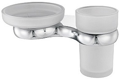 WasserKRAFT Держатель стакана и мыльницы "Berkel K-6826" – фотография-1