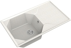 Granfest Мойка кухонная GF-U-840L белый – фотография-1