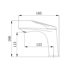 Tokito Смеситель для раковины MITSUISHI хром TOK-MIT-1011 – фотография-6