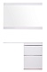 Style Line Тумба с раковиной Даймонд 120 R glass, Люкс белая, PLUS – фотография-25