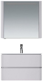 Am.Pm Мебель для ванной Sensation 80 R серый шелк – фотография-1